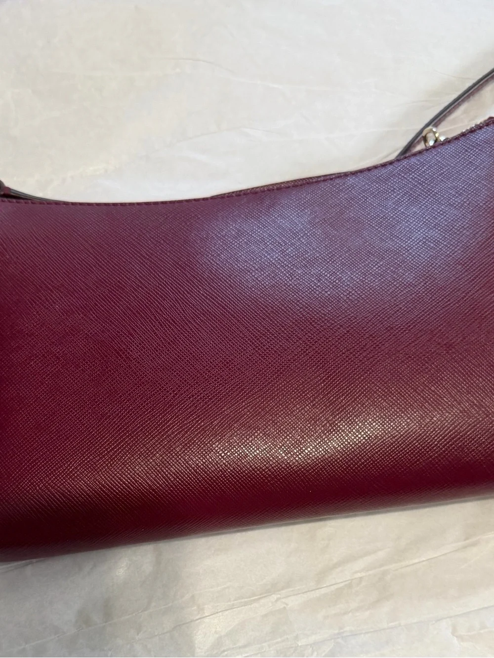kate spade Burgundy Leather Crossbody Bag